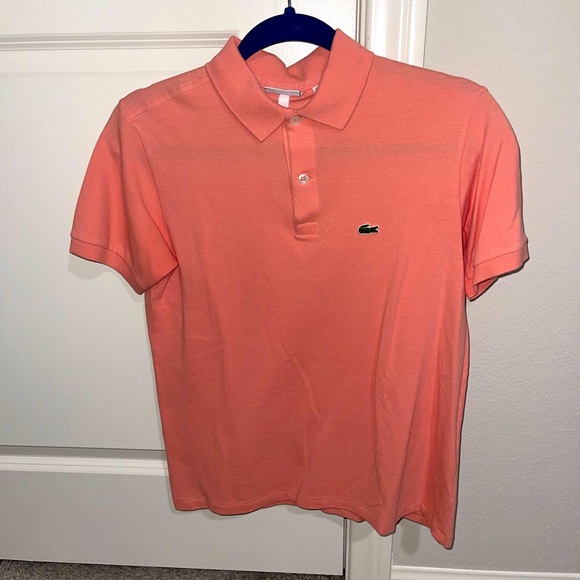 Lacoste salmon color polo 🐊 - Picture 1 of 3